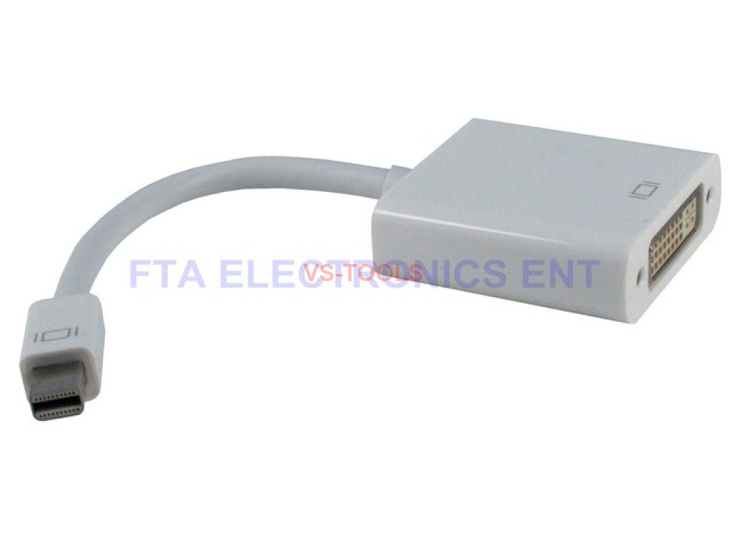 Mini DisplayPort to DVI Converter for MAC iMac and MacBook